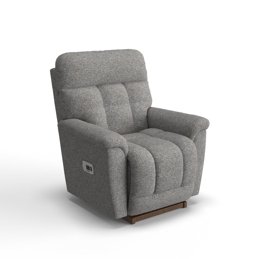 Fulton Power Rocking Recliner w/ Headrest & Lumbar, In Stock